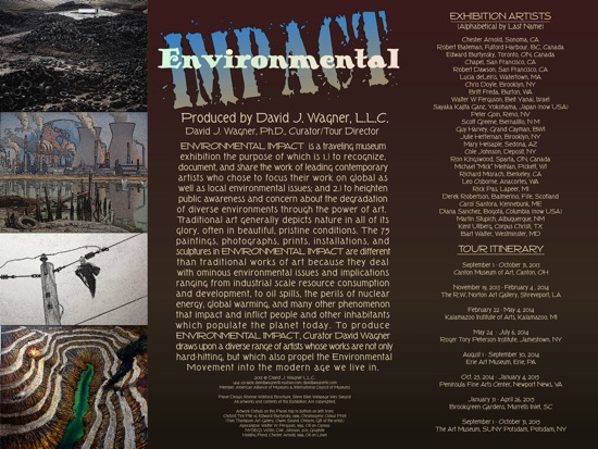 Environmental Impact Exhibition Title Panel