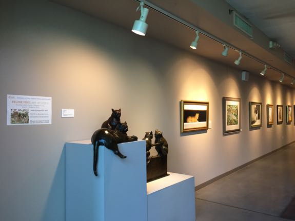FELINE FINE II Exhibition Photo