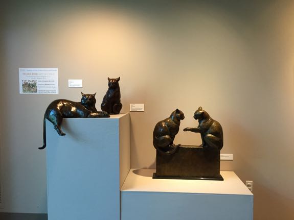 FELINE FINE II Exhibition Photo